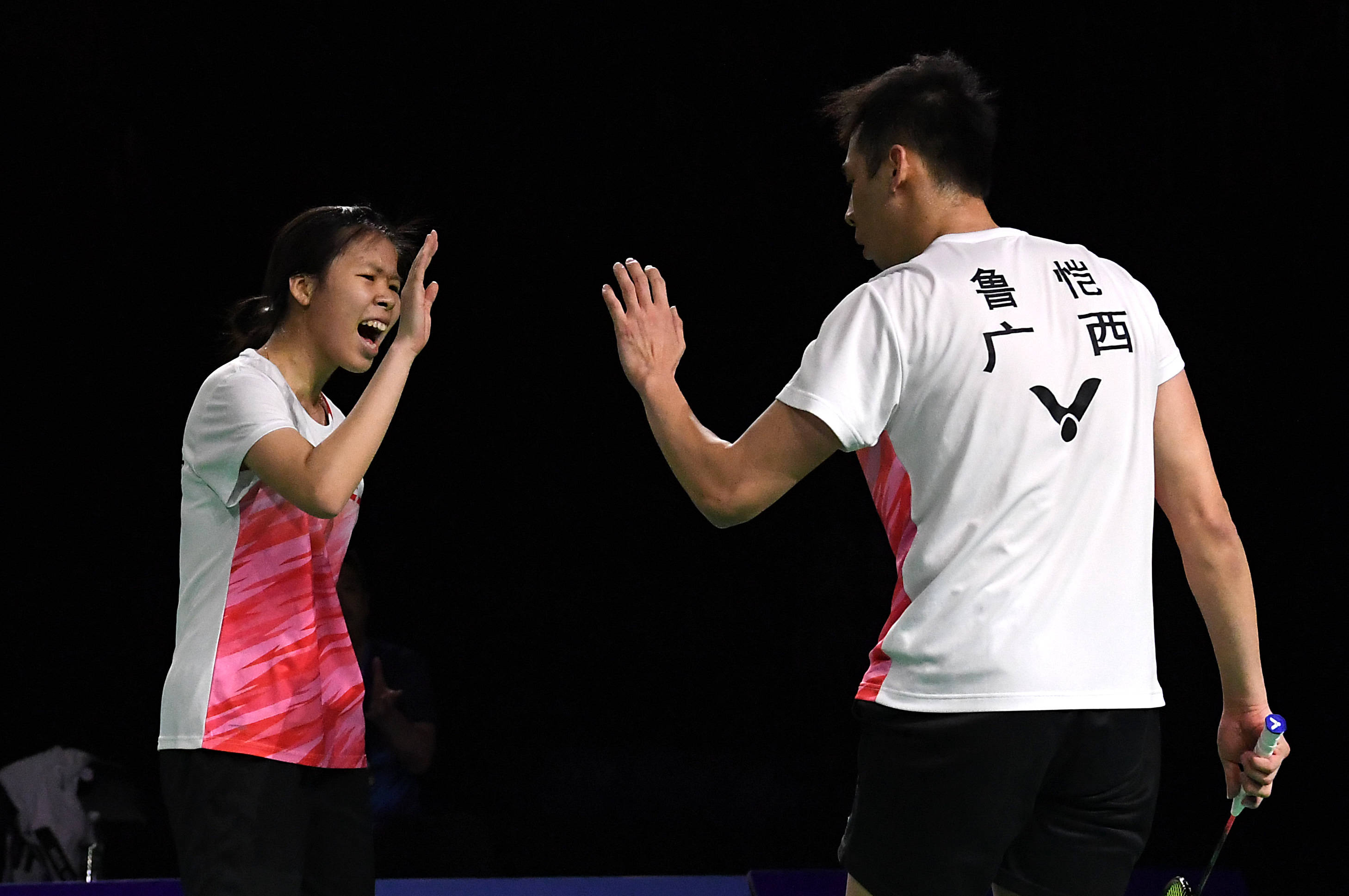 羽毛球——全国冠军赛:鲁恺/覃惠芷获混双冠军