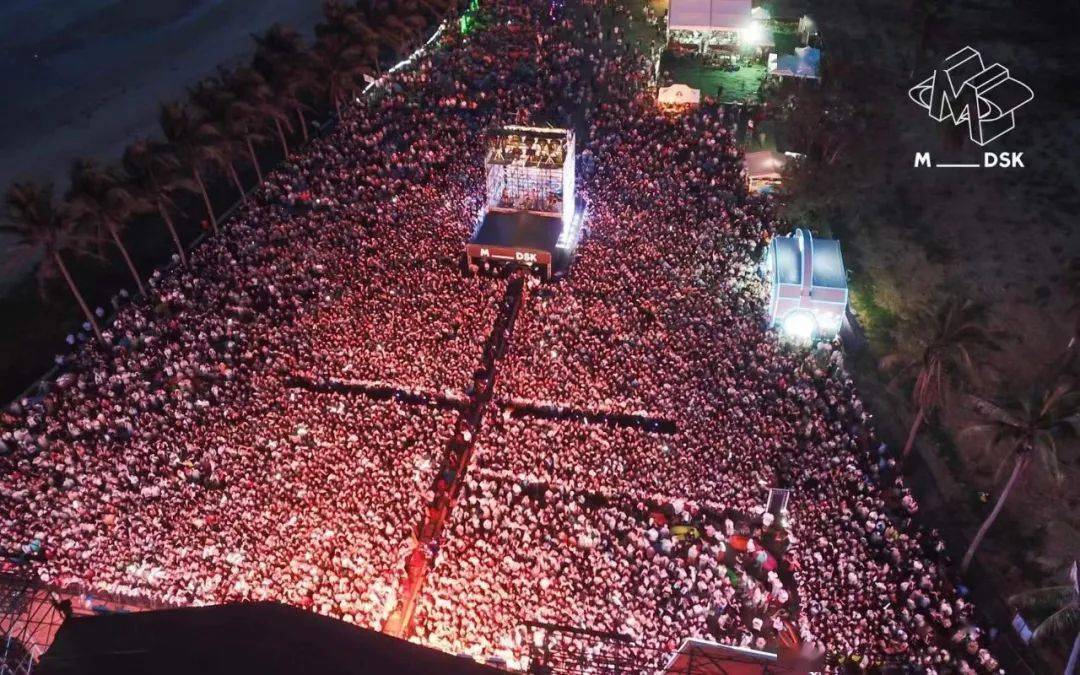 万宁日月湾mdsk音乐节人气爆棚音乐冲浪带来滨海度假新体验
