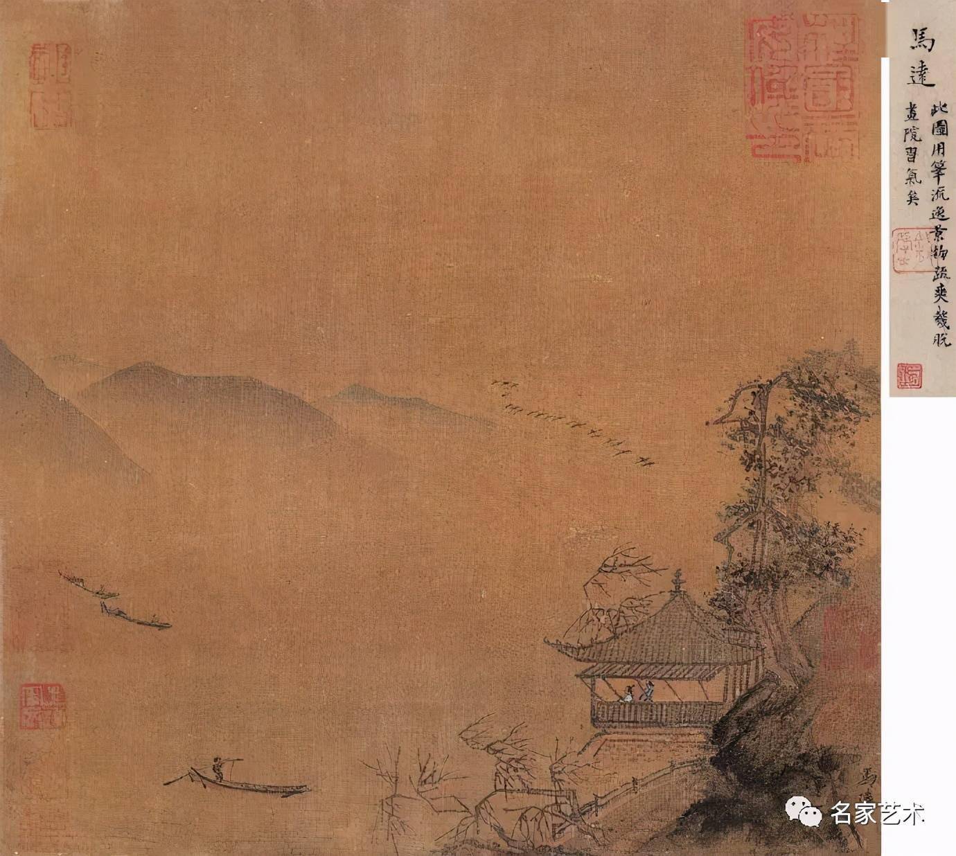 南宋画家马远的传世名画作品