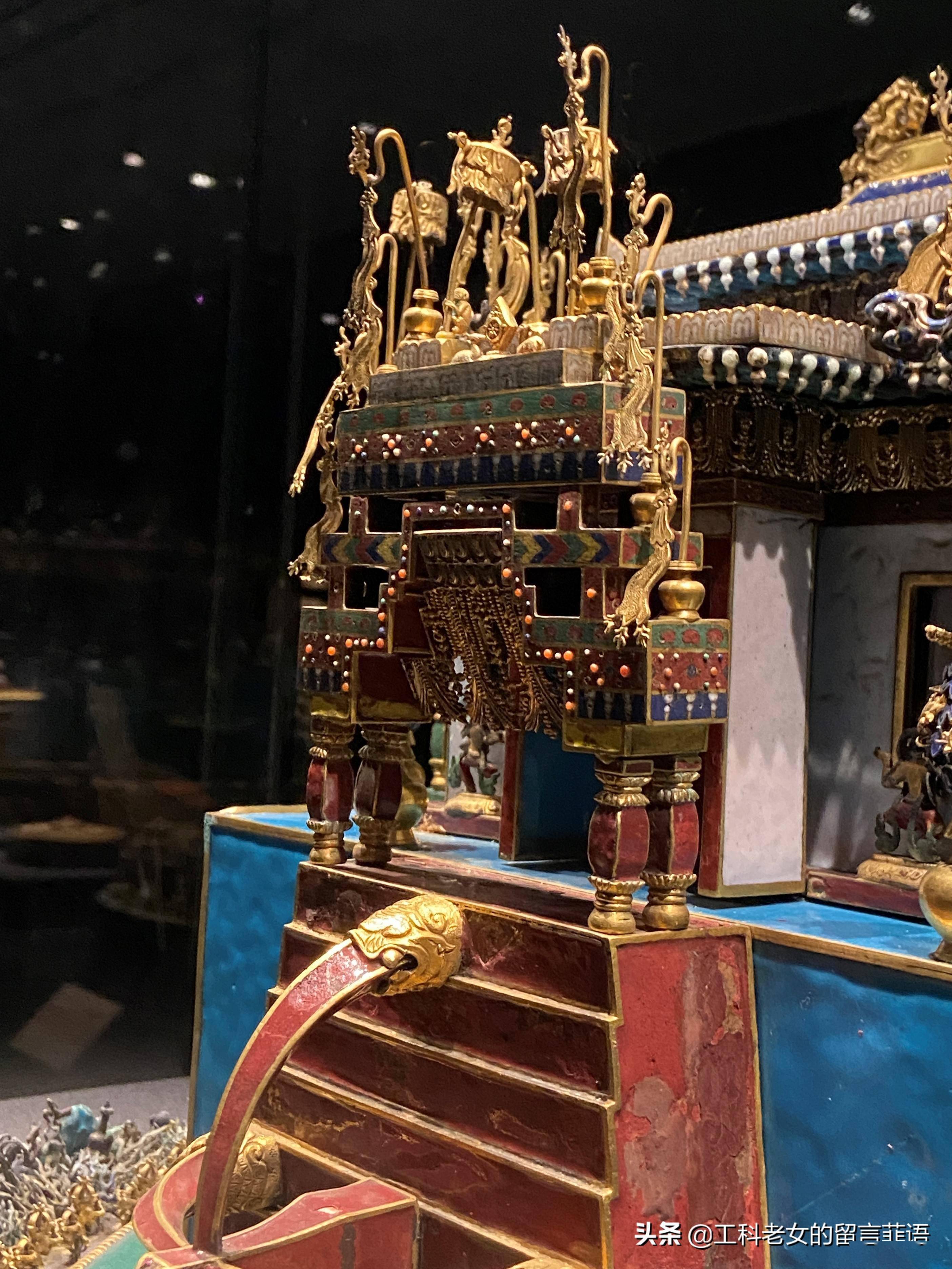 妙宝庄严掐丝珐琅大威德金刚坛城