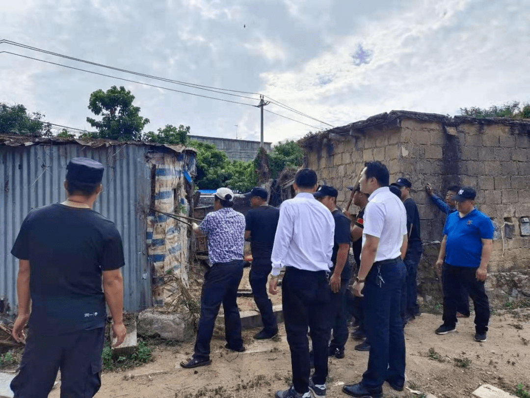 陆丰博社村这些违建被拆除