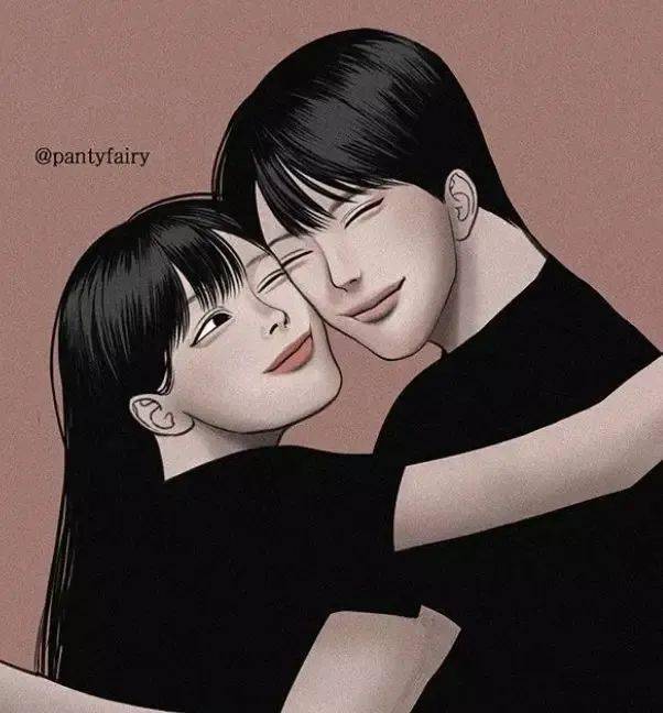 美女插画师笔下和男朋友那些污色羞甜的情侣日常甜硬了