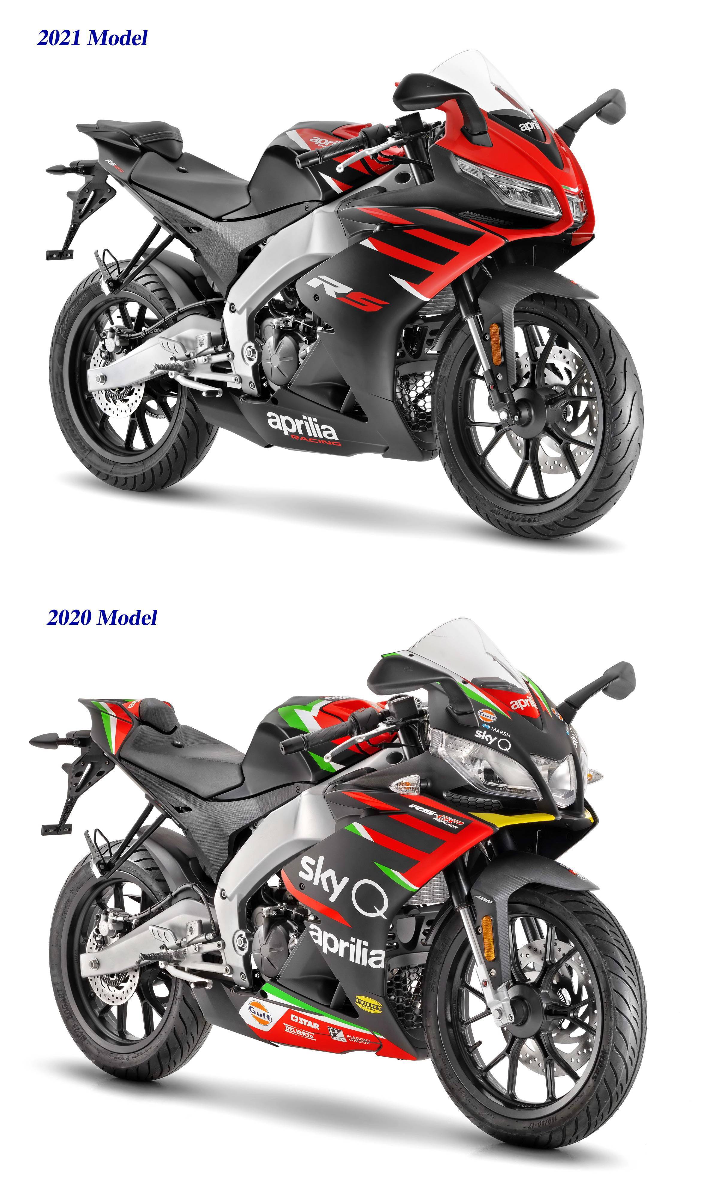 阿普利亚发布新一代的 rs125,tuono 125