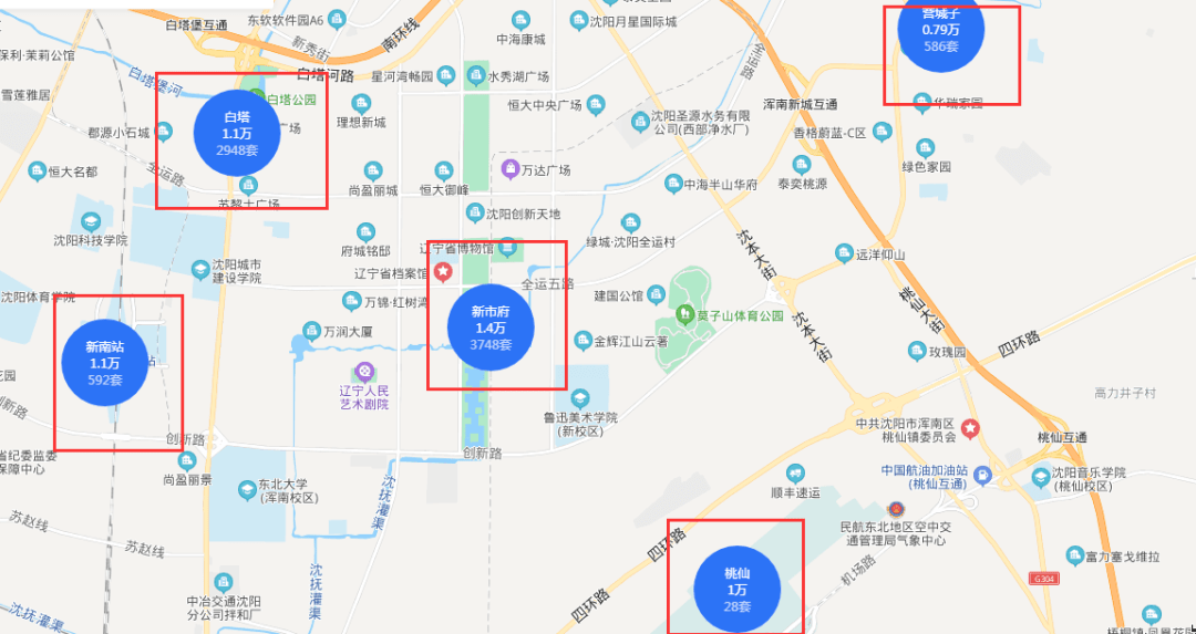 浑南区人口分布_沈阳浑南区最新规划图