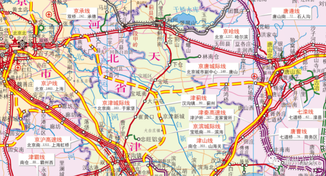 京唐铁路开通后将打通北京至唐山城际通道,极大提升通道运输服务水平