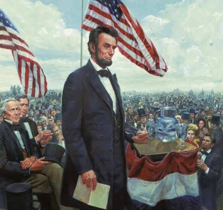 林肯总统三民主义图片