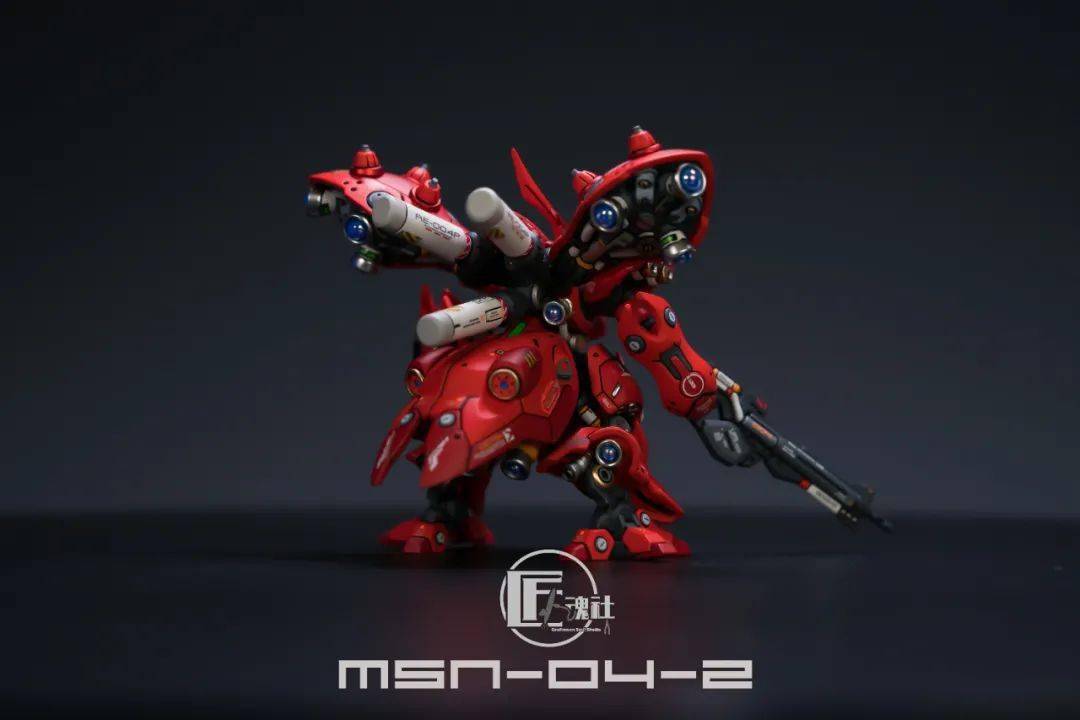 食玩也能做到如mg般的精细gundamartifact夜莺涂装制作