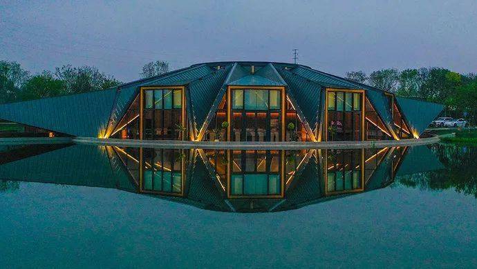 拉开崇明这处窗帘,灯火璀璨_东平