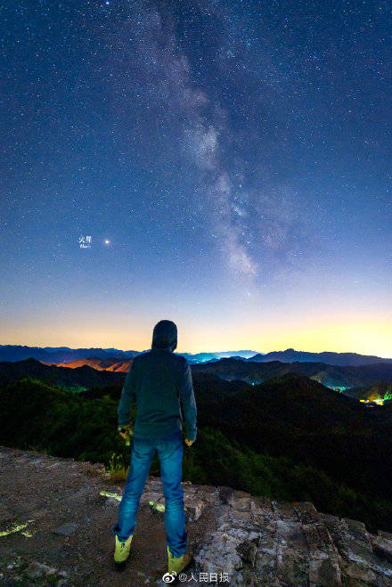 情况|助力“祝融”！地球上看火星什么样