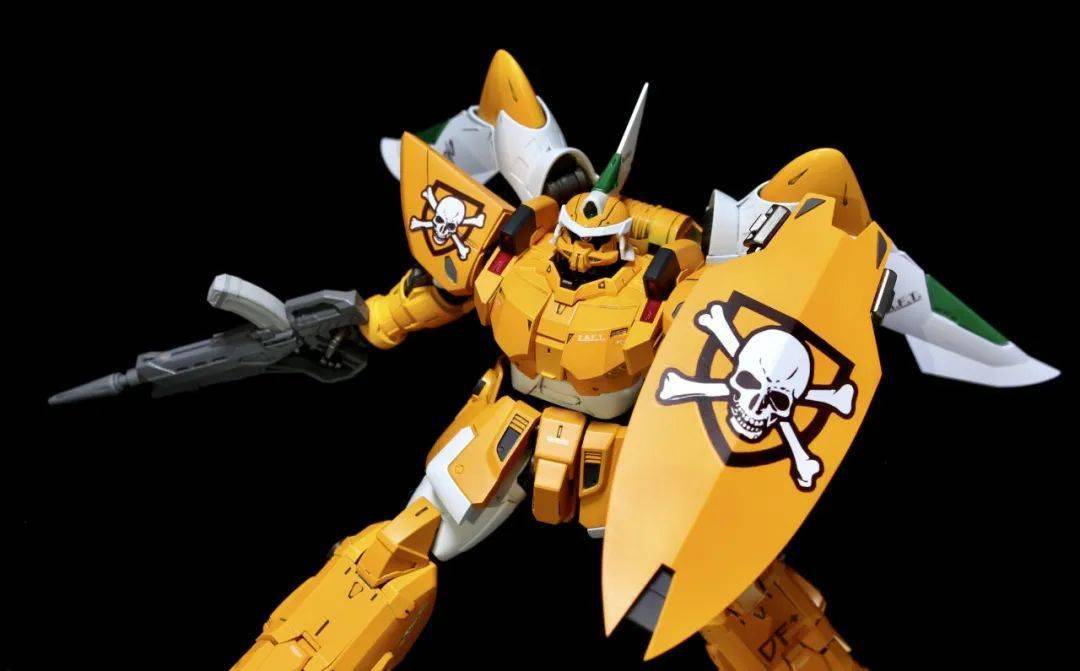 沉稳配色涂装制作rg魔蟹 飞行器涂装制作新品:mg 1/100 德天使高达,cg