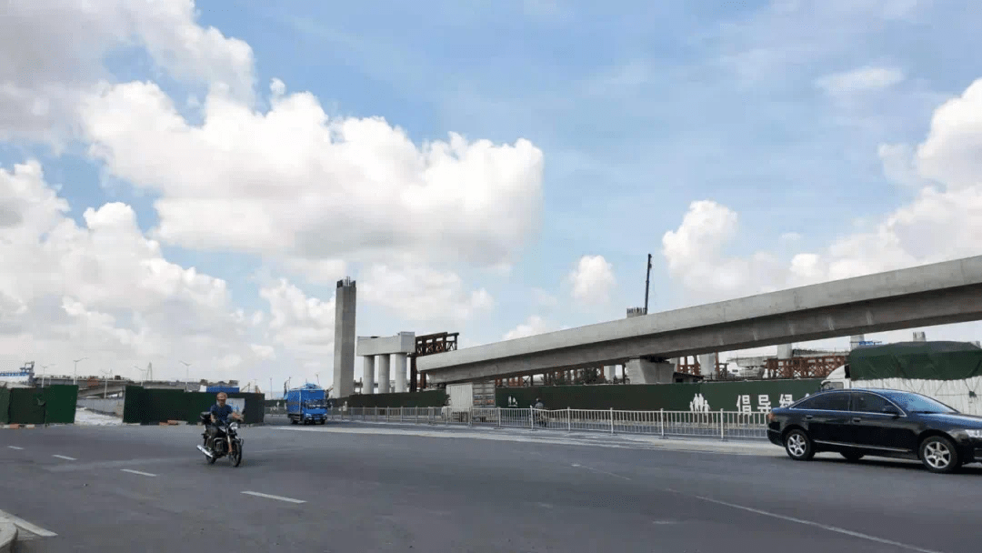 金砂路西延工程正推进 西港路将实施交通管制