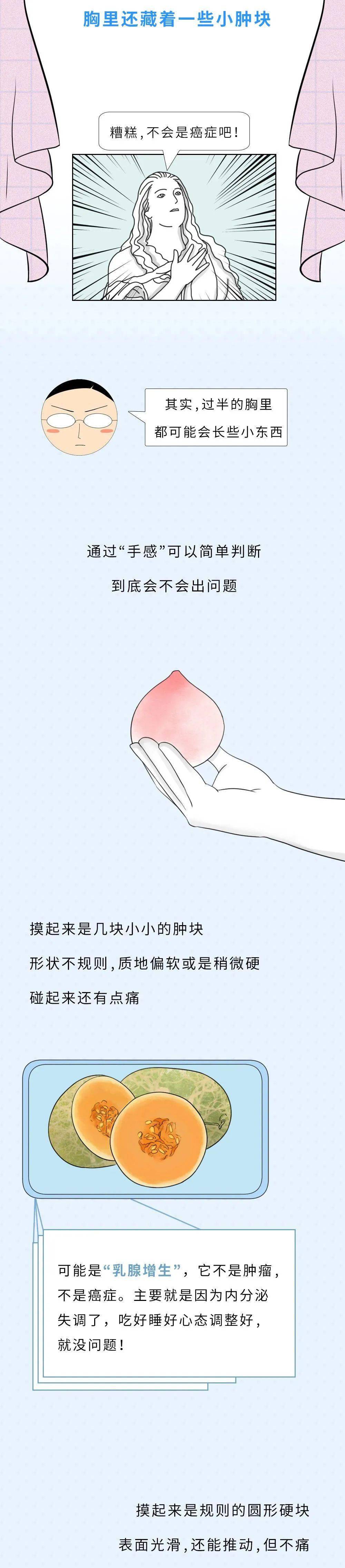 女生胸部的白色小点点到底是什么