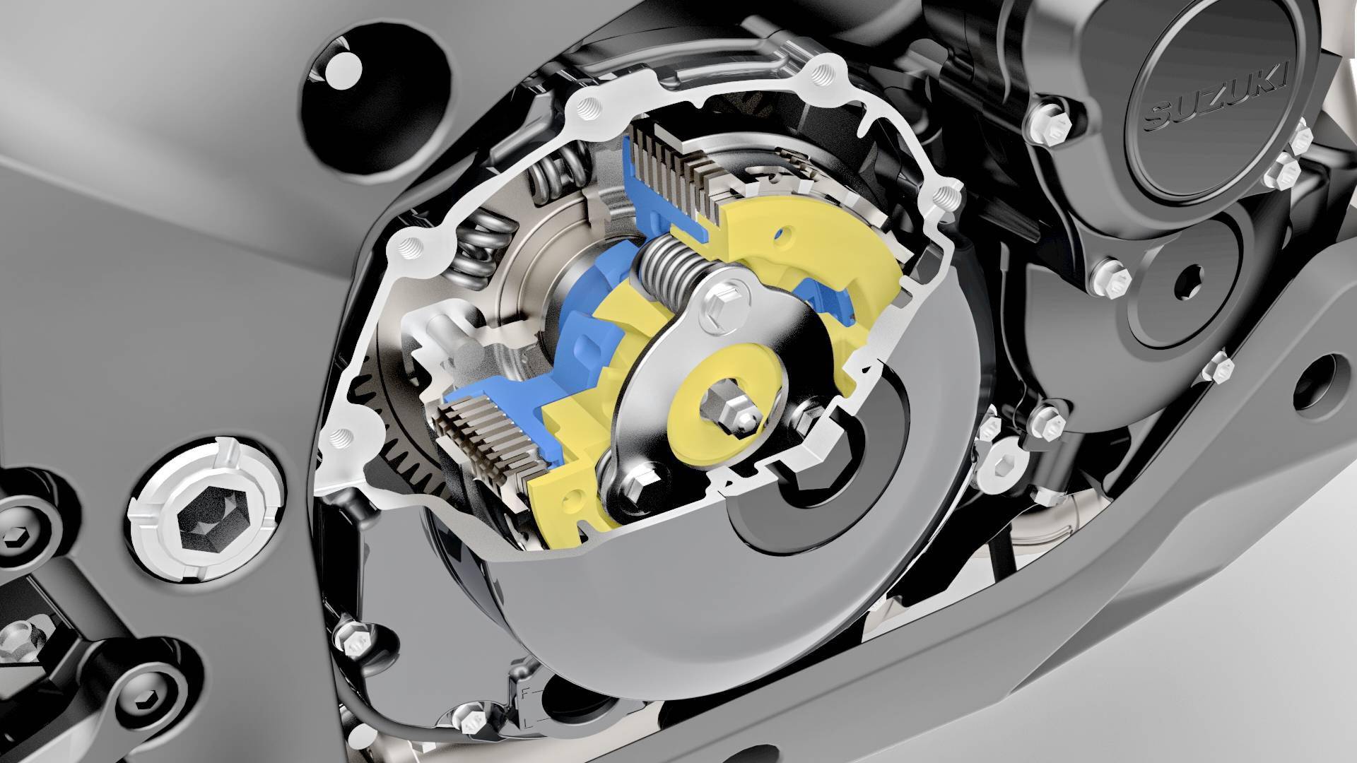 suzuki 新一代运动街车 2021 gsx-s1000 细节简介