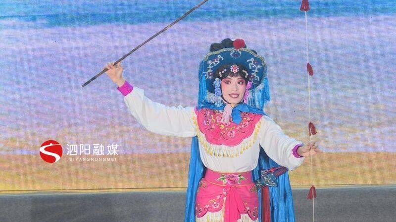 "忆百年峥嵘展泗水风采"淮海戏嘉年华展演活动在泗阳开幕