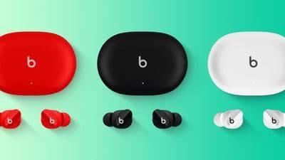 苹果 Beats Studio Buds 真无线耳机有望近期亮相：设计小巧无耳机柄
