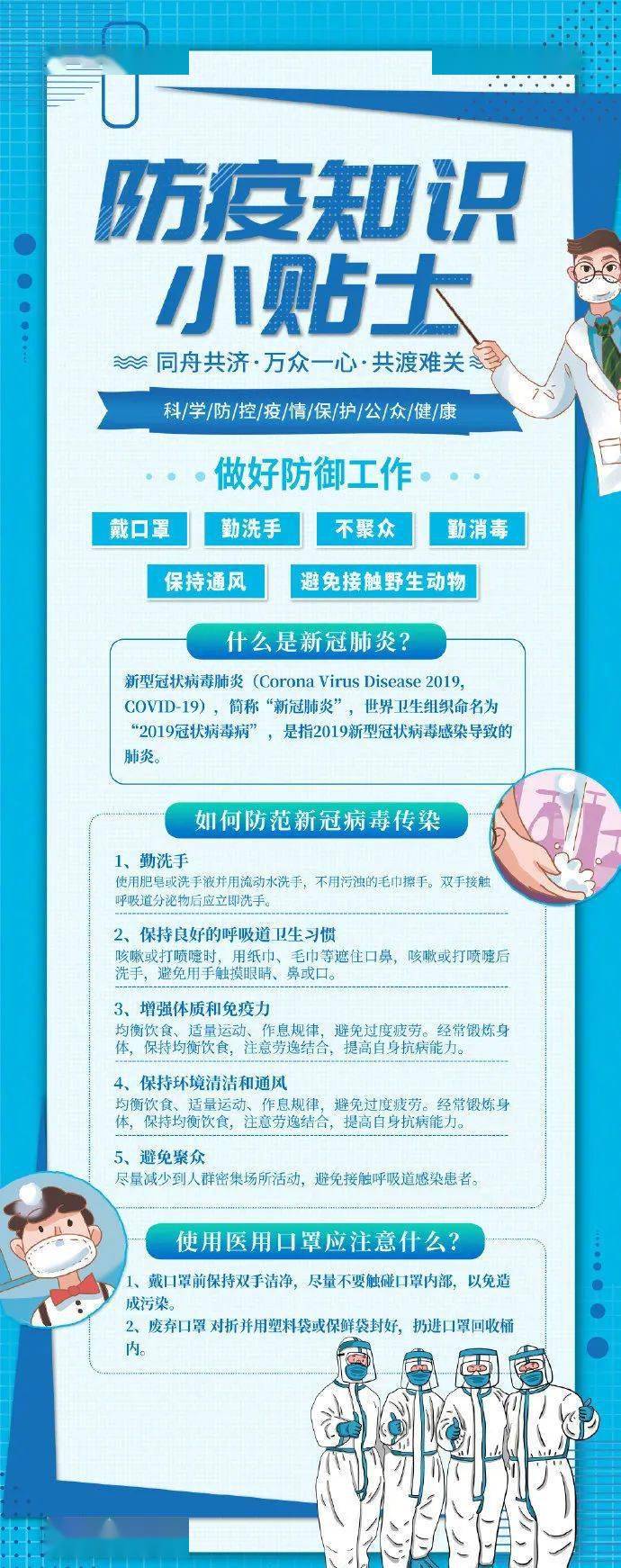 防疫知识小贴士