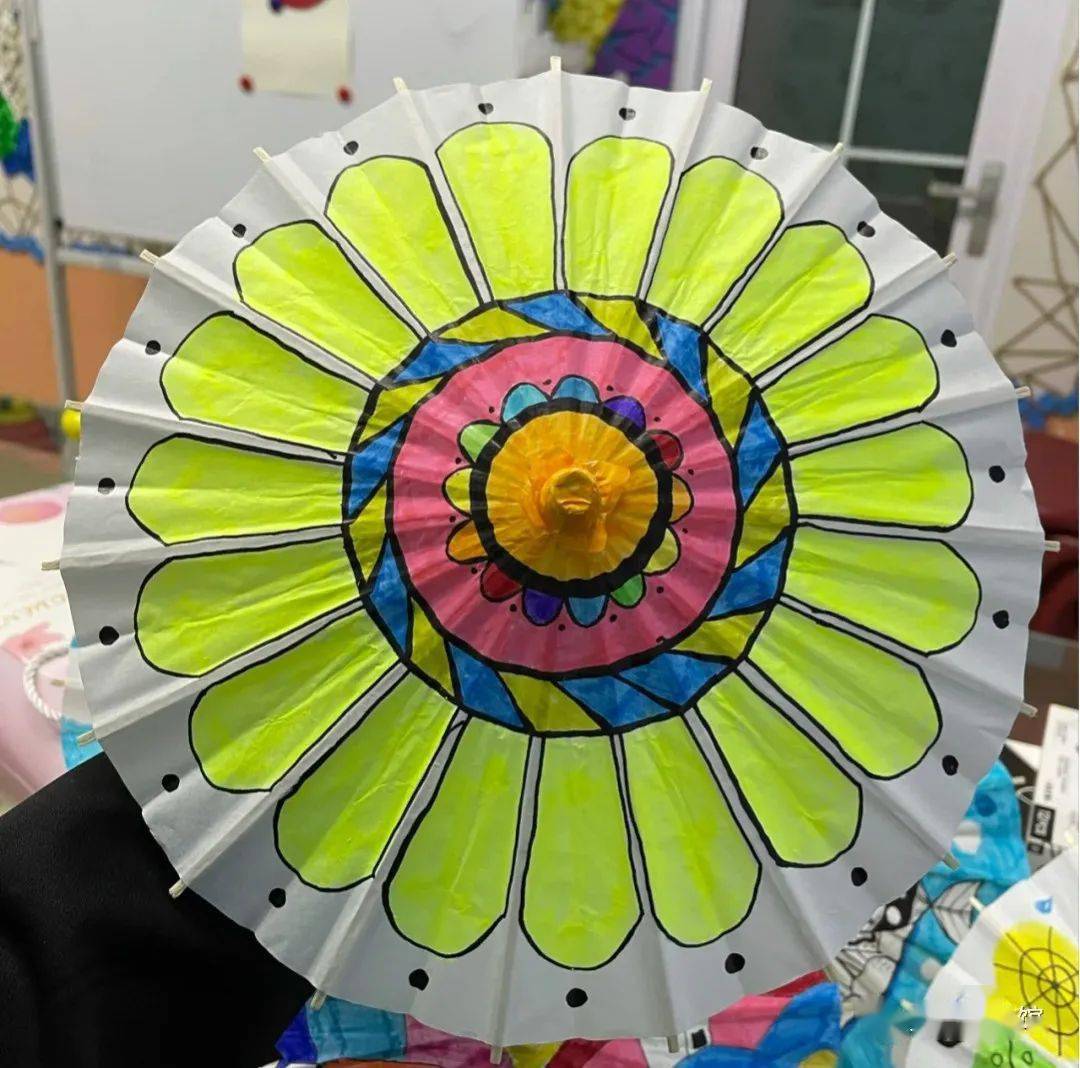 纸伞绘画创意无限撑开一片美丽世界