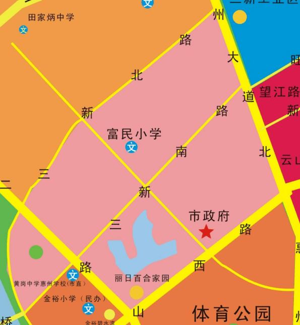 最新惠城区2021年公办小学学区划分来了部分有微调
