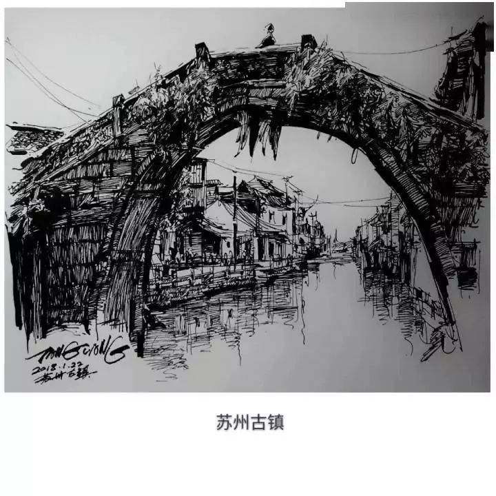 唐亮先生寻梦苏州写生记