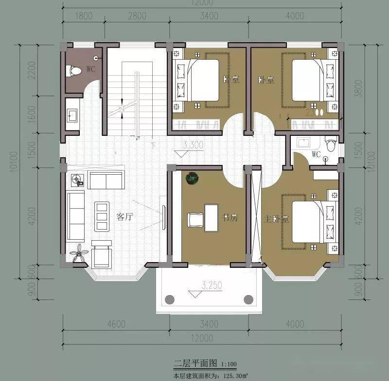 11.2x12.2米三层乡村品质别墅 确认过眼神,这才是我想要的农村别墅_施