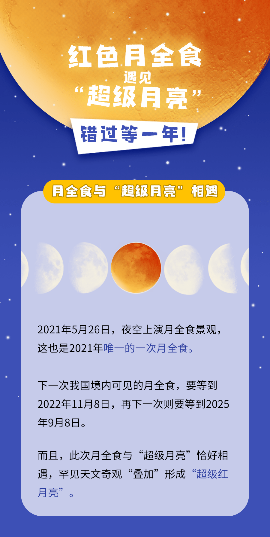综合|错过等一年的月全食＋超级月亮，今晚来啦！北京地区可以这样看——