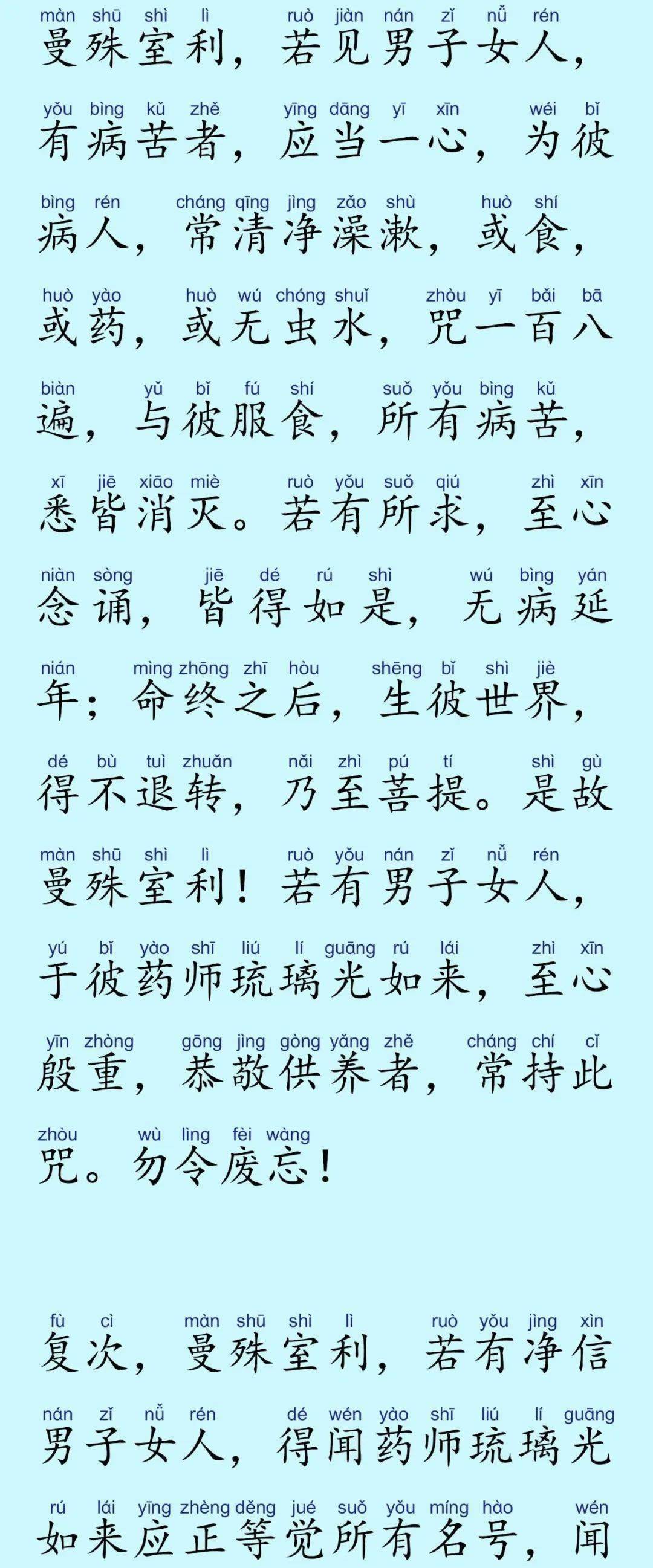 药师经全文菩萨图片