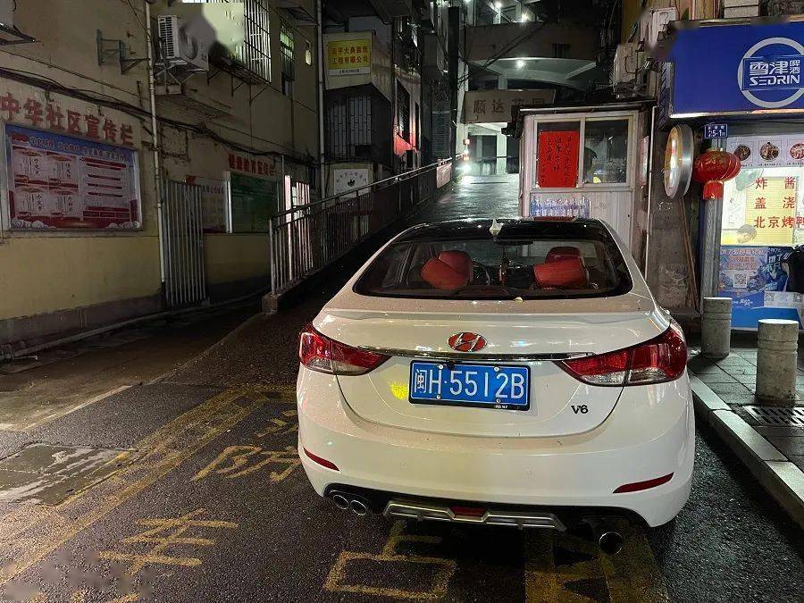 2021年5月南平市消防车通道违停车辆曝光