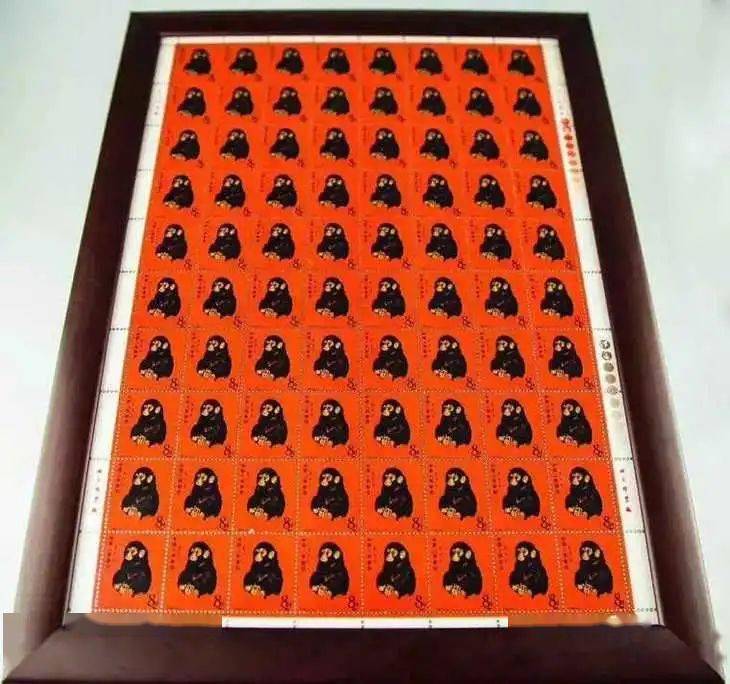 財富1980.中國郵政.1980年猴年大版銀切手.28克.猴銀版畫 【公式通販】