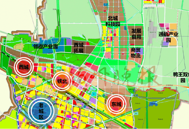 界首市铁北片区规划图图片