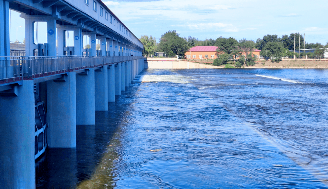 多图直击大规模生态补水下的顺义潮白河