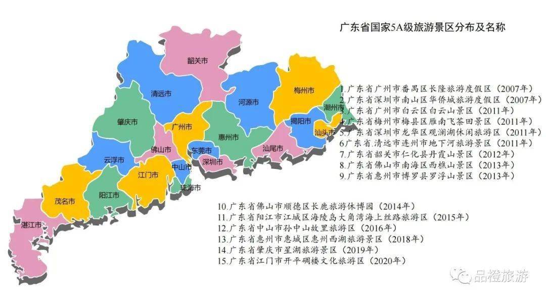 广东五a景区名单图片