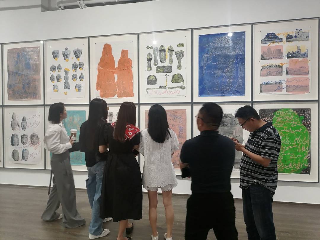 丝路文物“出圈”艺术家赵赵让沉睡的古代文明获得“新生”