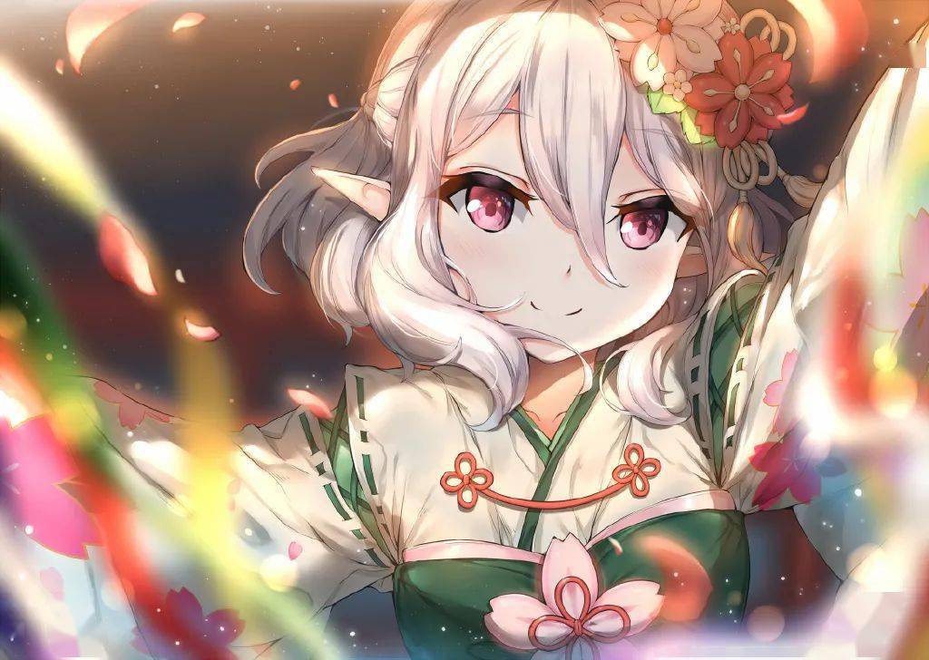 萌你一脸的可可萝插画作品可做头像