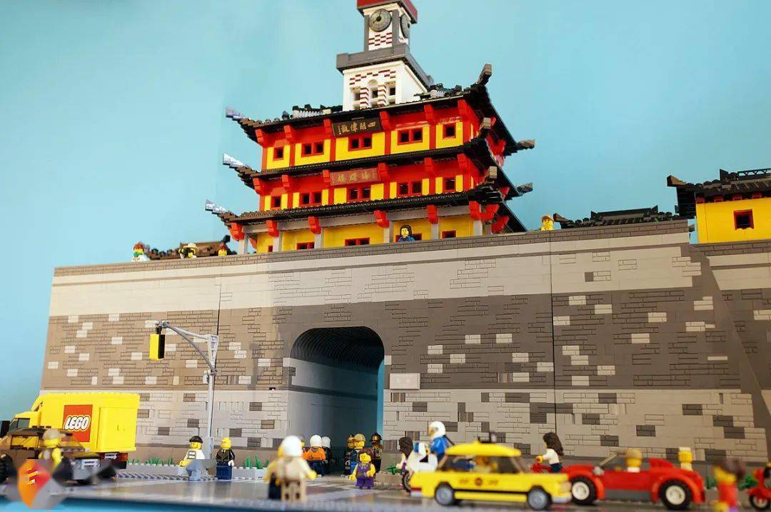 用乐高拼出绝美中国风建筑他的作品里藏的都是家乡记忆