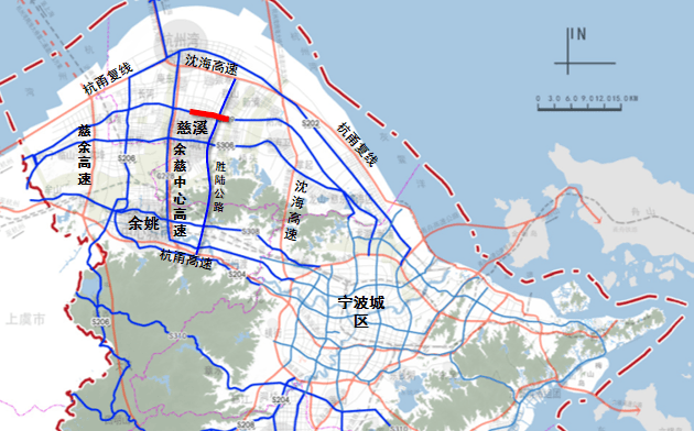 慈溪高架桥规划图图片