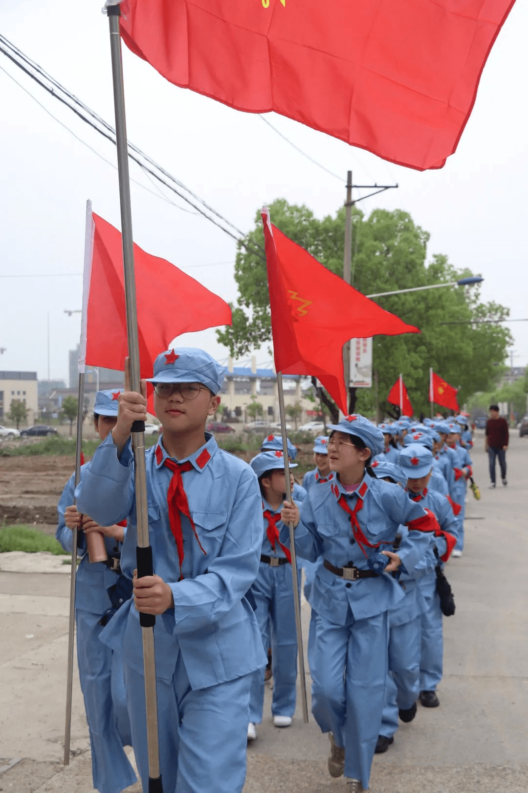 大田小学北校区开展守初心筑红心党史学习教育系列活动