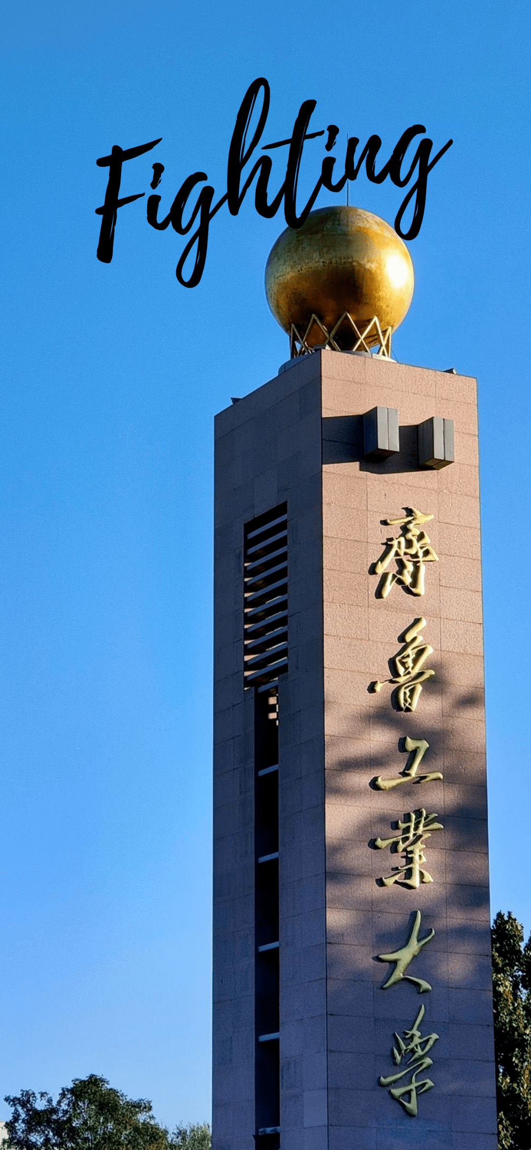 齐鲁工业大学大门图片