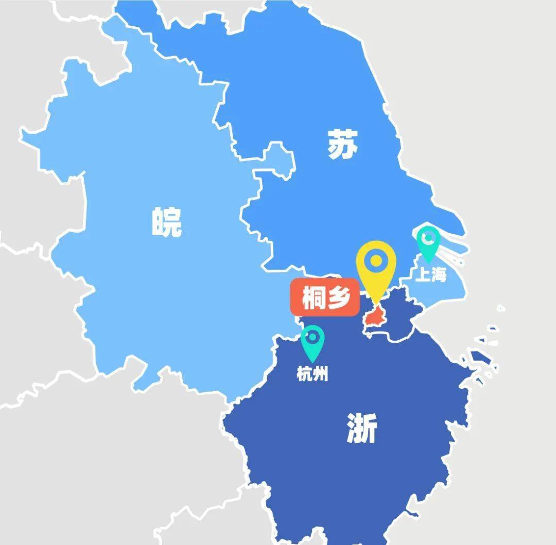 桐乡地图 全景图片