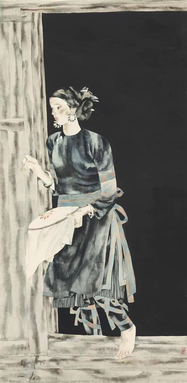 她出身美术世家,却从没有停止自我探索和自由生长_潘缨