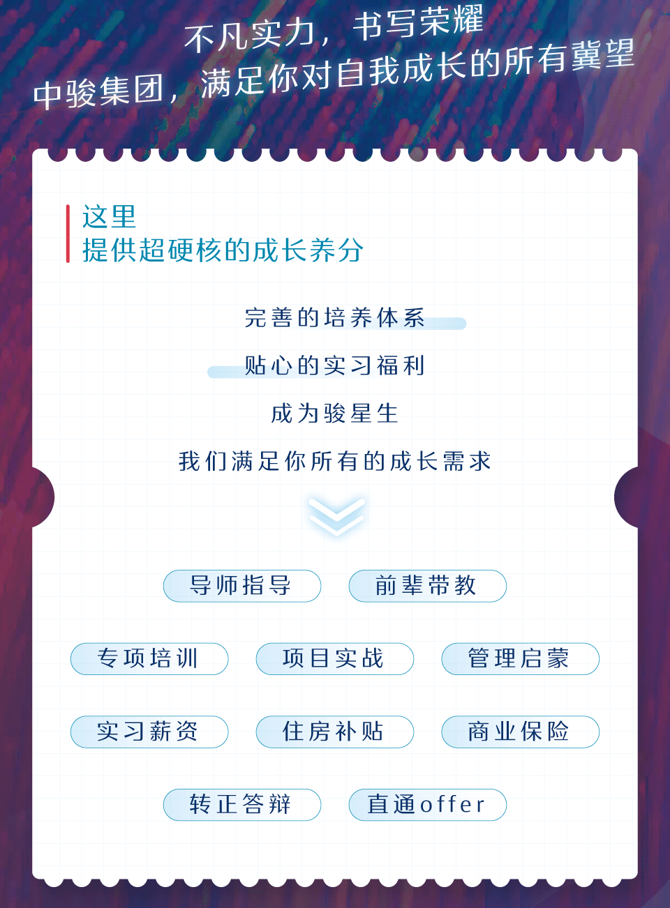 春招 | 中骏集团2021暑期实习来啦!转正答辩,直通offer!