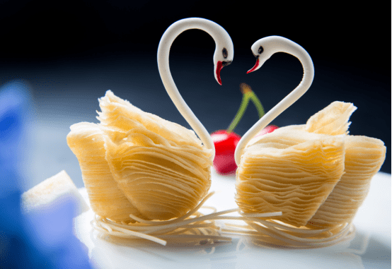 一掌定乾坤衢江高家葱花馒头龙游发糕特色中华鲟拼盘(自制酸奶鱼子酱.