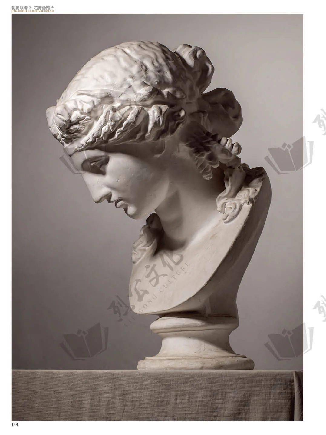 制霸联考2石膏像照片一本美院级别的石膏像照片形象众多类型丰富型体