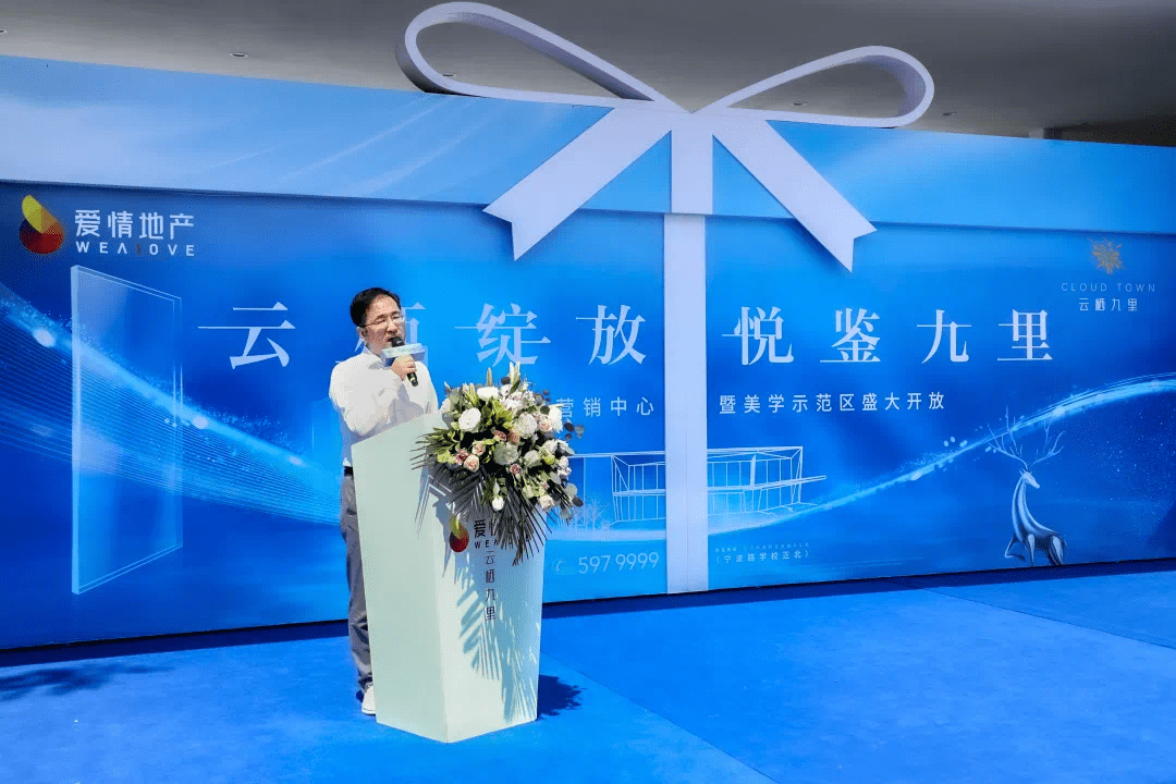 爱情·云栖九里示范区营销中心活动现场人头攒动盛典开放当日盛启华章