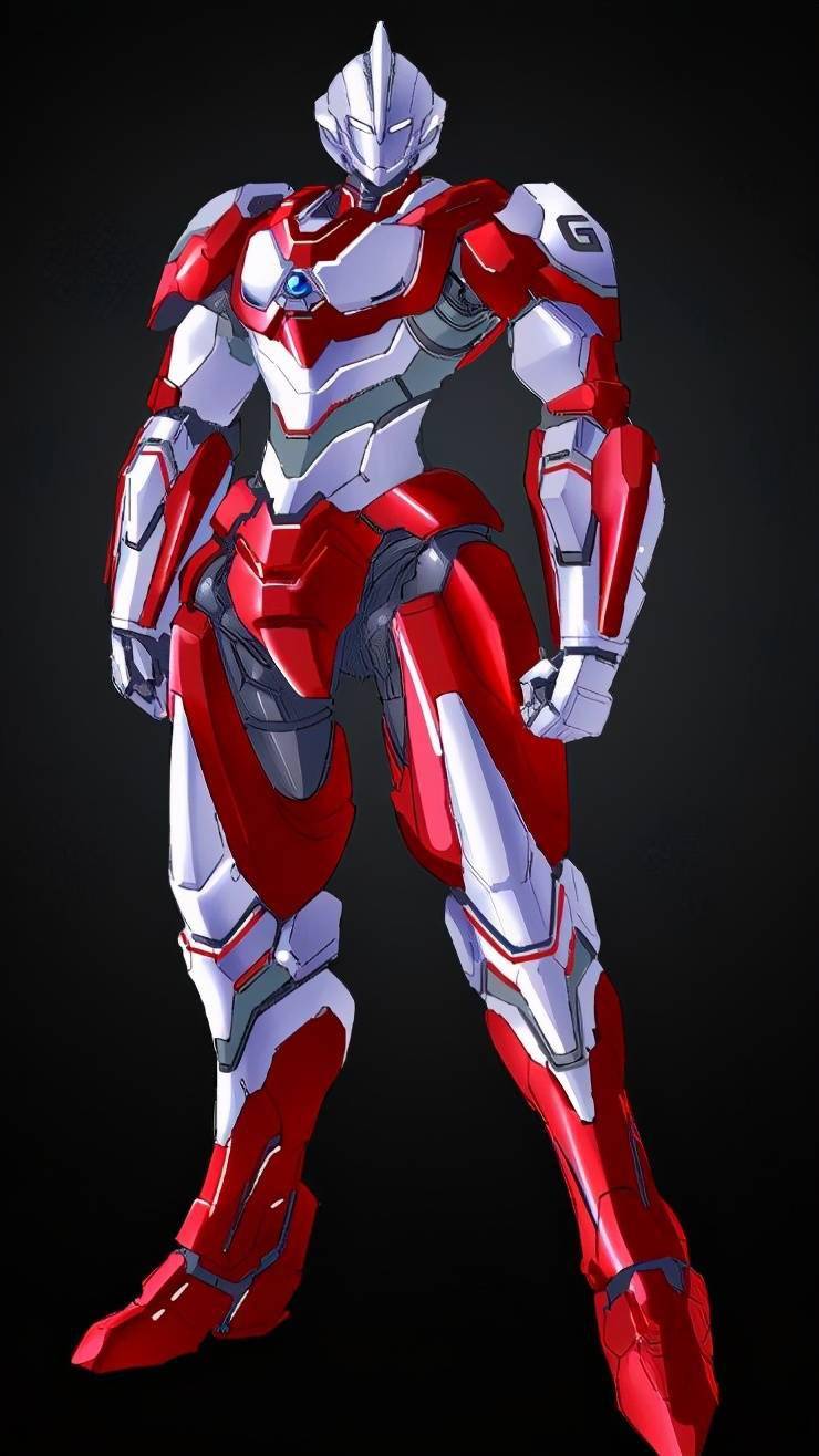 机动奥特曼人物画集,大家能认出他们都是谁吗?_模型