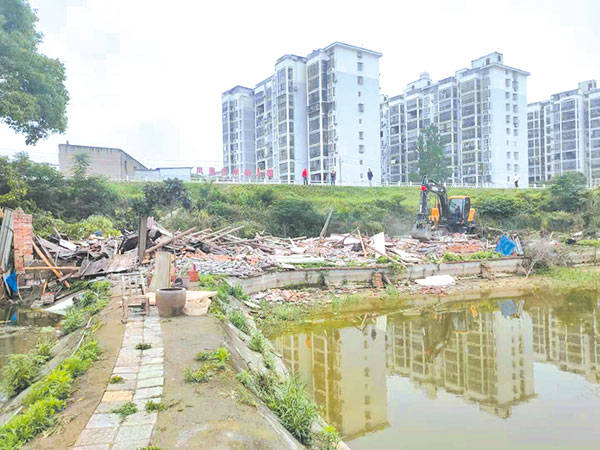 社区,葛洲坝社区,大桥社区,天鹅池社区,苏畈桥社区等地新增违建70处