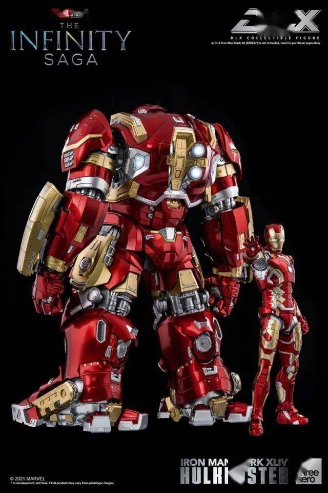 hulkbuster「dlx反浩克裝甲」果然是跟前作「鋼鐵俠馬克43」相同的 1