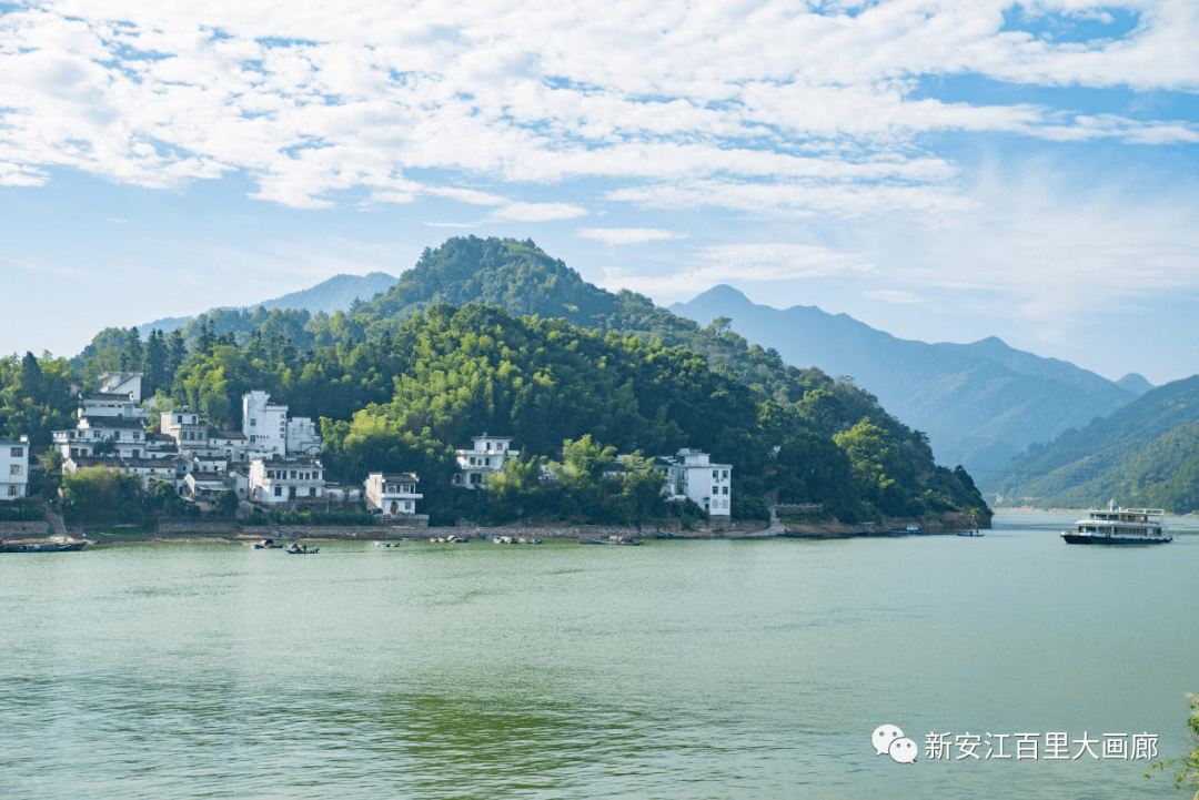 新安江山水畫廊一步一景的天堂