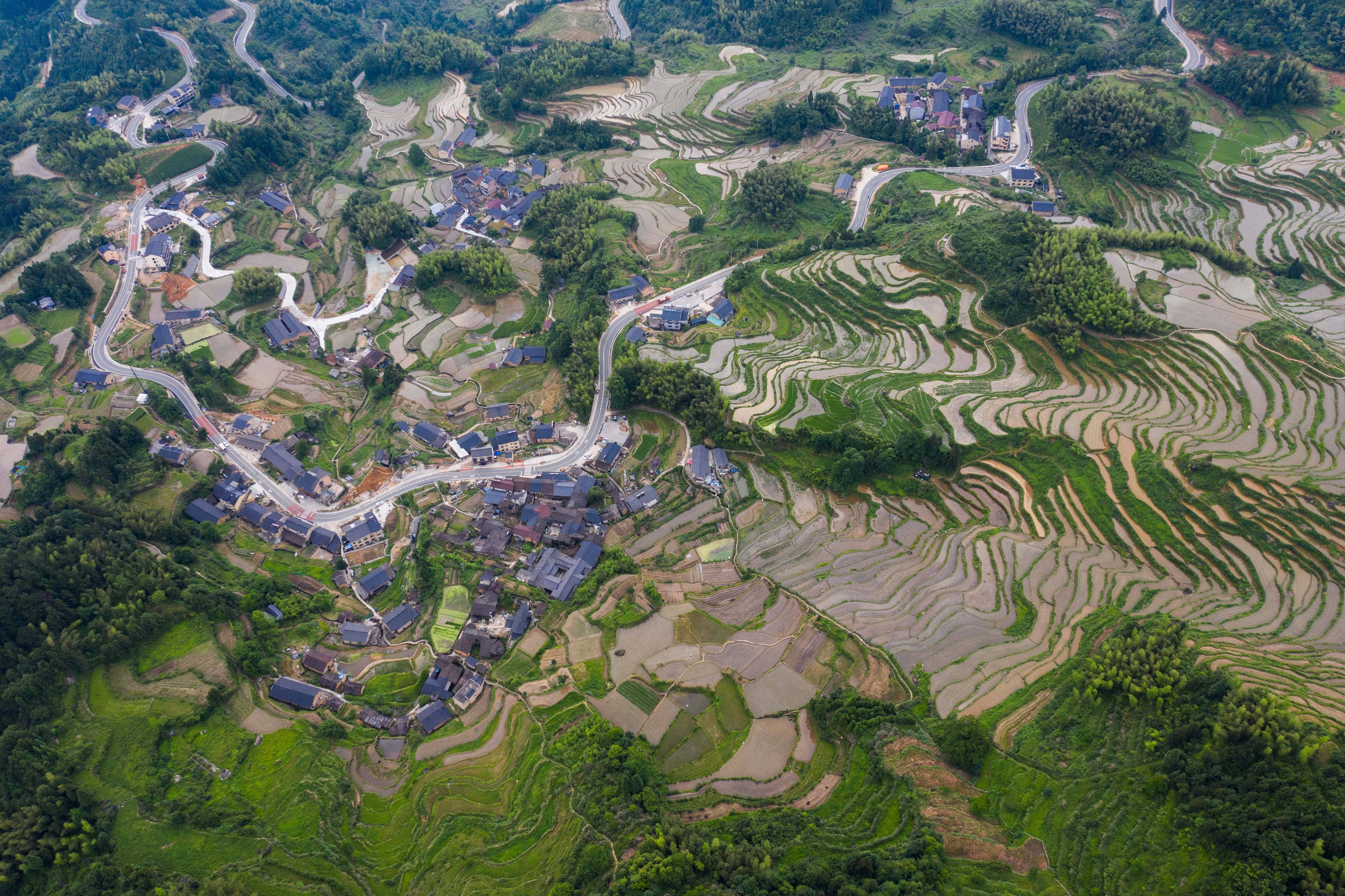 浙江乡村美景图片