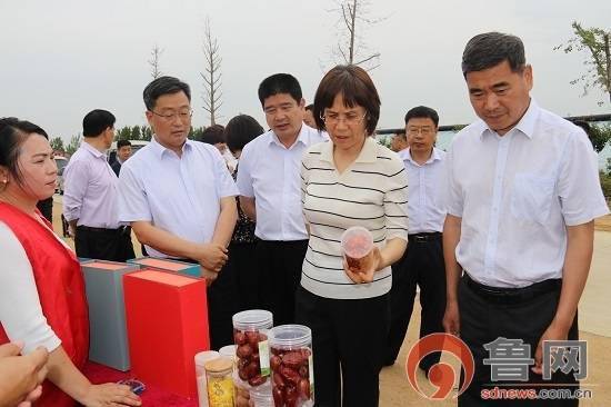 临沂市人大常委会副主任冯安带队到临沭县玉山镇调研全市打造长三角