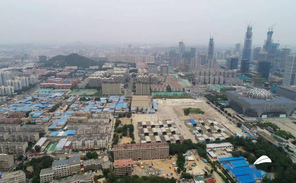 圣洋物流迁建已开始 济南cbd南大门即将大变样_银座